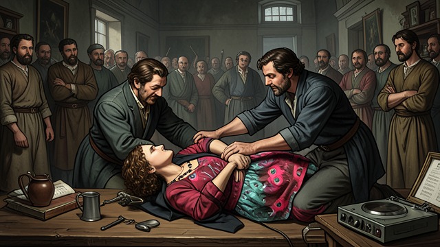 Violence at the Homestead from "The Drover's Wife". The Threat Returns An assault on the household Robert Parsen and John McPharlen arrive seeking Joe Johnson and discover that Molly is alone with Yadaka.