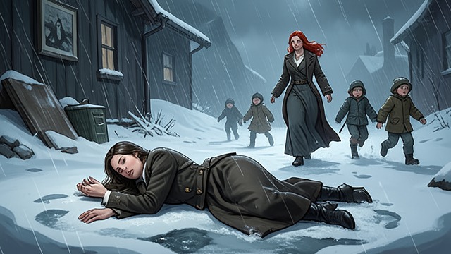 Love Beyond the Snow from "The Drover's Wife". Love Beyond the Snow A Farewell at the Scaffold At the gallows, Molly imagines Delphi and her sons safe beyond her reach.