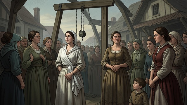 A Shared Public Witness from "The Drover's Wife". A Shared Public Witness Solidarity at a Cost At the gallows, Louisa stands with other women and wears a protest calling for battered wives to be heard and…