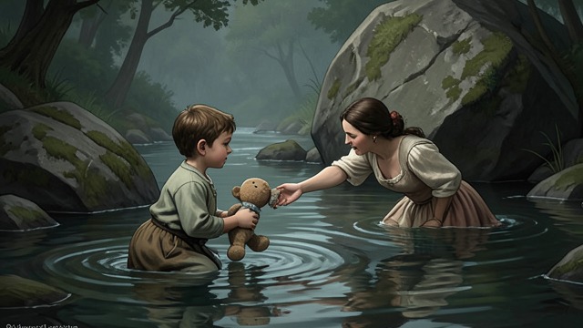The Floodwater Rescue from "The Drover's Wife". Holding On to the Family A dangerous choice When Delphi’s rag doll floats into the swollen river, Daniel goes after it and becomes trapped in the current…