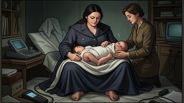 The Stillborn Child from "The Drover's Wife". Birth in Isolation A dangerous labor Already late in pregnancy and recovering from the flood, Molly is confronted by a wounded stranger and a predatory…