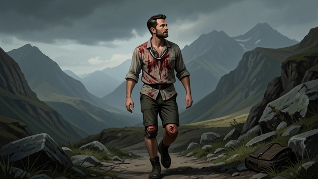 The Northward Journey Resumed from "The Drover's Wife". Returning Toward Home A wounded fugitive Yadaka escapes custody with an infected wound in his lower back and an iron collar rubbing his neck raw.