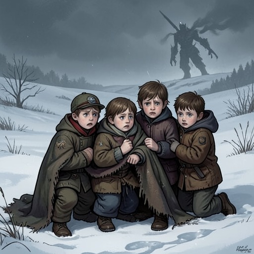 The Children’s Escape to Kin from "The Drover's Wife". This flow follows the Johnson children from a precarious home life through threatened removal and a perilous winter journey toward shelter among their…