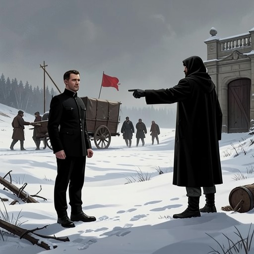 The Arrival of Law in Everton from "The Drover's Wife". This flow traces how the promised order of Everton becomes entangled with frontier racism, the investigation of murder, and legal decisions that punish the…