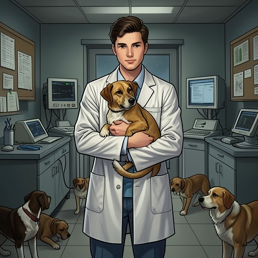 Colton’s Veterinary Calling from "Temptation". Colton’s desire to care for animals develops from an instinctive practice of rescue into a threatened educational goal and, finally, a funded professional path.