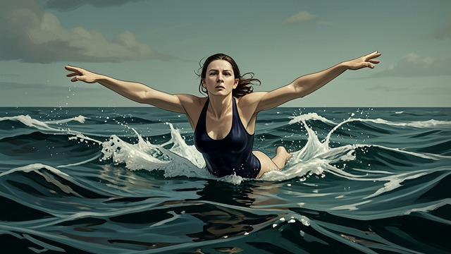The Open Water from "The Bell Jar". Swimming Beyond Safety A concealed intention Esther asks Cal how he would kill himself, then swims toward a distant rock intending to continue until she cannot…