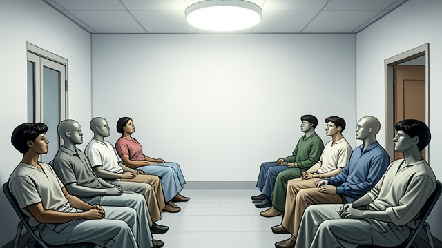 The Silent Patients from "The Bell Jar". People Made into Figures A disturbing room Esther sees patients sitting almost motionless in a bright living room.