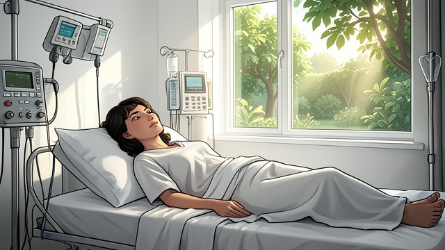 The Private Hospital from "The Bell Jar". Care Financed by Guinea A safer transfer Guinea pays for Esther’s treatment at a private hospital with grounds and specialized care.