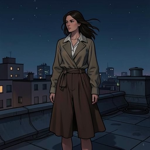 The Hotel Rooftop Farewell from "The Bell Jar". This flow traces Esther’s symbolic rejection of the fashionable identity she has been given as her New York month ends.