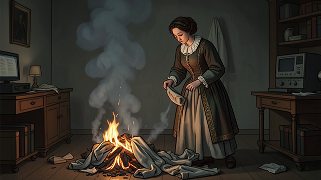 The House Emptied from "Love in the Time of Cholera". The House Emptied Grief acted out Fermina Daza burns Juvenal Urbino’s clothes and removes objects that make his absence unavoidable.