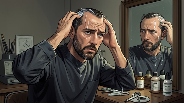 The First White Hair from "Love in the Time of Cholera". The First White Hair The body announces time Florentino Ariza fights baldness through treatments and experiments before accepting his altered appearance.