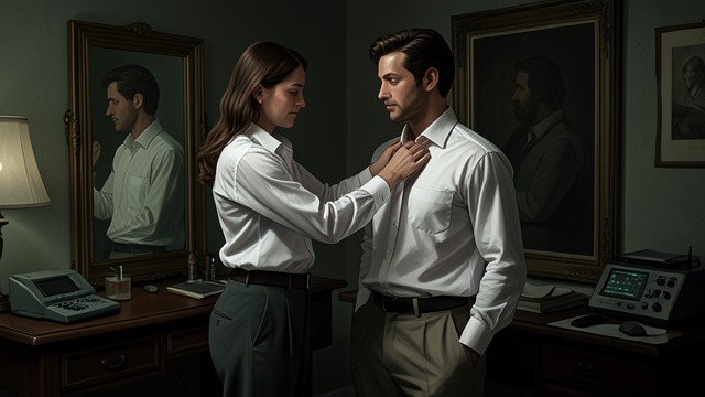 The Daily Service from "Love in the Time of Cholera". The Daily Service Care repeated Fermina Daza chooses her husband’s clothes, helps him dress, and manages the small needs his age brings.