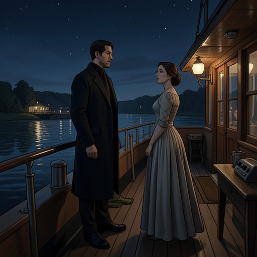 The River Voyage and Its Consequence from "Love in the Time of Cholera". This flow follows the late-life journey aboard New Fidelity from private escape to an unresolved, shared future.