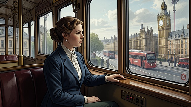 The Omnibus Ride from "Mrs Dalloway". The Omnibus Ride A decision made freely Elizabeth boards an omnibus and enjoys the independence of moving through London alone.