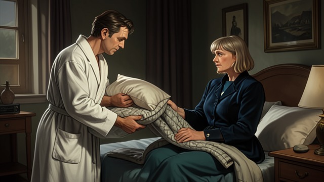 Rest After Lunch from "Mrs Dalloway". Rest After Lunch Practical care Richard encourages Clarissa to rest and brings her a pillow and quilt.
