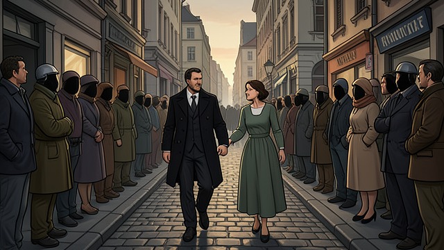 A Threatening World from "Mrs Dalloway". A Threatening World The street’s pressure Septimus Warren Smith experiences the stopped traffic and gathered crowd as a force converging upon him.