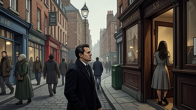 The Young Woman in the Street from "Mrs Dalloway". The Young Woman in the Street A pursuit imagined Peter follows a young woman through London and invents her as the answer to his romantic longings.