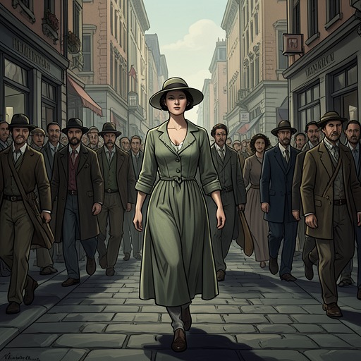 Clarissa’s Day in London from "Mrs Dalloway". This flow follows Clarissa Dalloway from her morning errand through the anxieties and reckonings that culminate in her evening party.