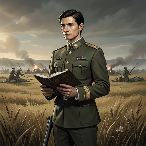 Septimus’s Life Before the Breakdown from "Mrs Dalloway". This flow traces Septimus Warren Smith from literary ambition through military service and bereavement to the emotional numbness that shapes his final day.