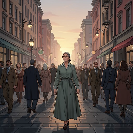 The City’s Unseen Fellowship from "Mrs Dalloway". This flow traces how Clarissa Dalloway imagines people as connected beyond direct acquaintance, while the day repeatedly reveals the limits of that fellowship.