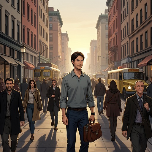 The City’s Interwoven Day from "Mrs Dalloway". This flow follows the movement of London through separate lives, showing how public spectacles and private moments share a single urban day.
