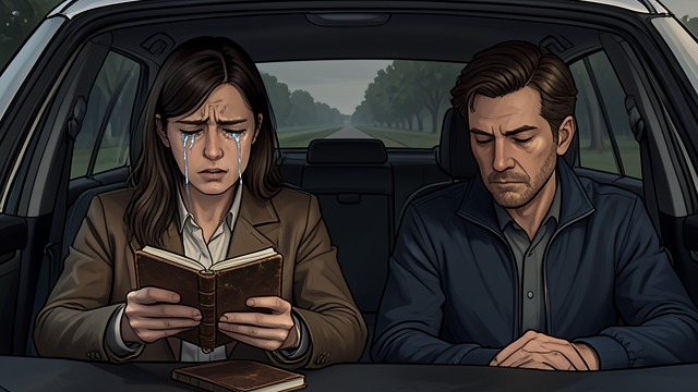 The Confession in the Car from "Freaky Friday". The Confession in the Car A rare vulnerability Tatum cries in front of Hadley, believing she is speaking to Ms. Pitt.