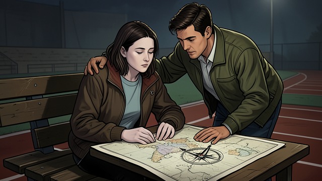 A Safer Return to Hope from "Freaky Friday". A Safer Return to Hope A direct conversation Hadley speaks with Tatum at the track and encourages her to consider realistic routes through college.
