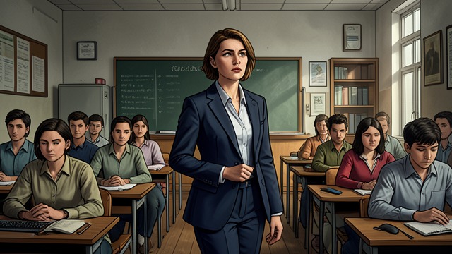 Living Through Another Role from "Freaky Friday". Living Through Another Role A student becomes the teacher Hadley has to manage adult conversations, professional expectations, and student activities.