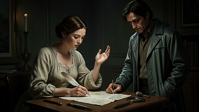 The Warning Letter from "Tess of the d'Urbervilles". The Warning Letter Friends act from a distance Marian and Izz learn that Alec is near Tess and fear that her isolation will leave her vulnerable.