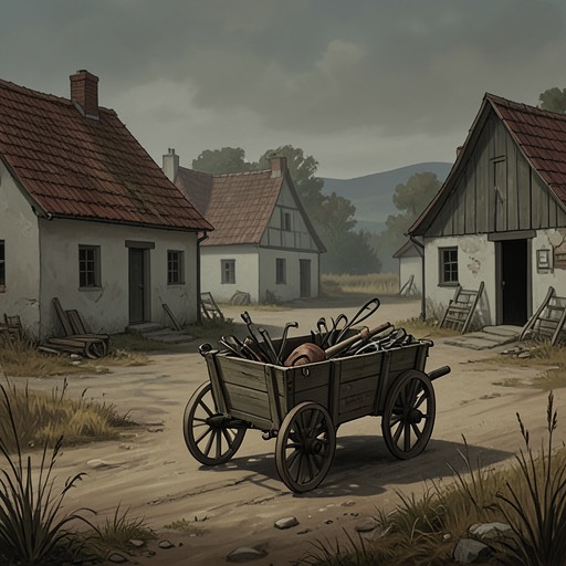 A Village Loses Its People from "Tess of the d'Urbervilles". This flow traces rural economic change through the Durbeyfields’ displacement and the annual movement of agricultural workers.