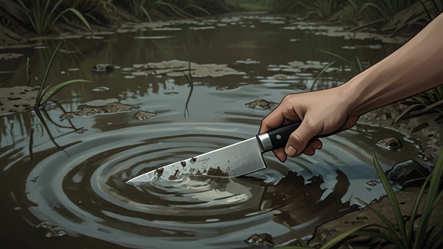The Missing Weapon from "Defending Jacob". The Missing Weapon Search for certainty Investigators and volunteers seek a knife that might connect a suspect to the wounds.