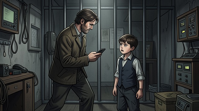 A Son in Custody from "Defending Jacob". A Son in Custody Comfort under pressure Andrew and Laurie visit Jacob in the lockup.