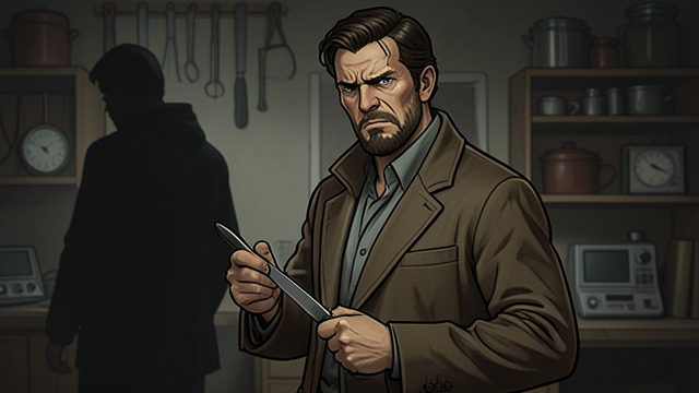 The Knife Between Them from "Defending Jacob". The Knife Between Them A father confronts his son Andrew finds Jacob’s hidden knife and asks whether it is connected to Ben’s murder.