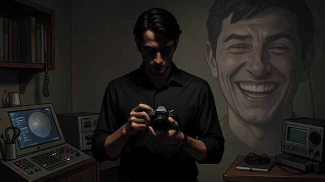 The Norman Bates Image from "Defending Jacob". The Norman Bates Image A joke misread Jacob posts a manipulated image of himself as a movie killer with the caption that this is how people see him.