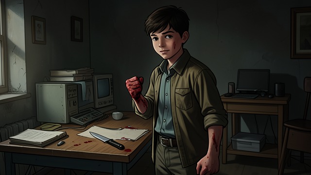 The Prosecution’s Snap from "Defending Jacob". The Prosecution’s Snap A clean theme Neal frames Jacob as a boy with a lethal temper who snapped after ordinary teasing.