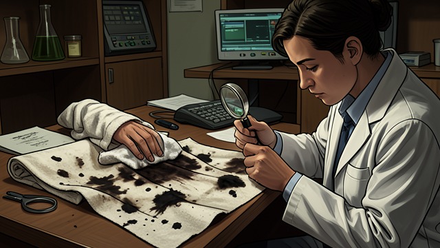Blood and Timing from "Defending Jacob". Blood and Timing Expert interpretation Karen explains that much of the blood may have drained after death and that an attacker need not have been visibly…