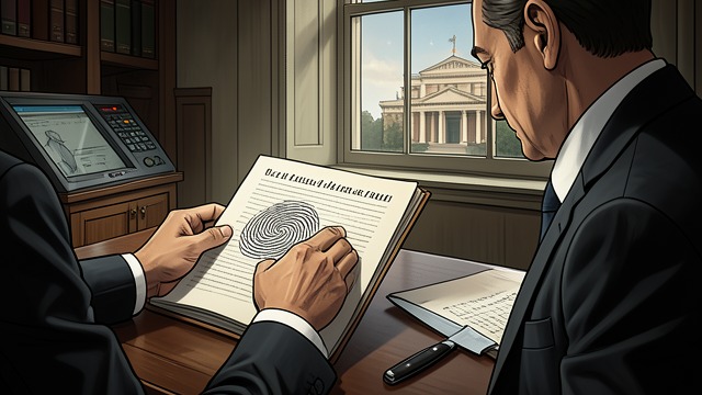 The Fingerprint Match from "Defending Jacob". The Fingerprint Match Evidence changes direction A fingerprint from the victim’s sweatshirt is matched to Jacob.