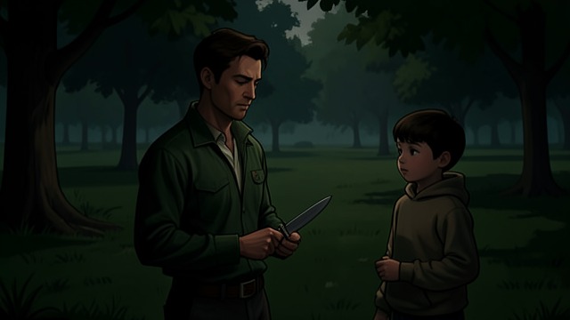 A Boy in the Park from "Defending Jacob". A Boy in the Park A reported intention Matthew says Patz spoke of a beautiful boy he hoped to meet in the park, a boy later identified as Ben.