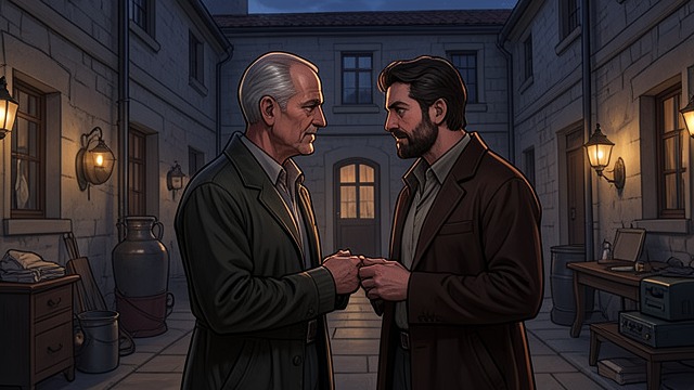 A Fortuitous Meeting from "In Search of Lost Time". Desire Recognizes Desire A chance crossing Palamède de Charlus encounters Jupien in the courtyard.