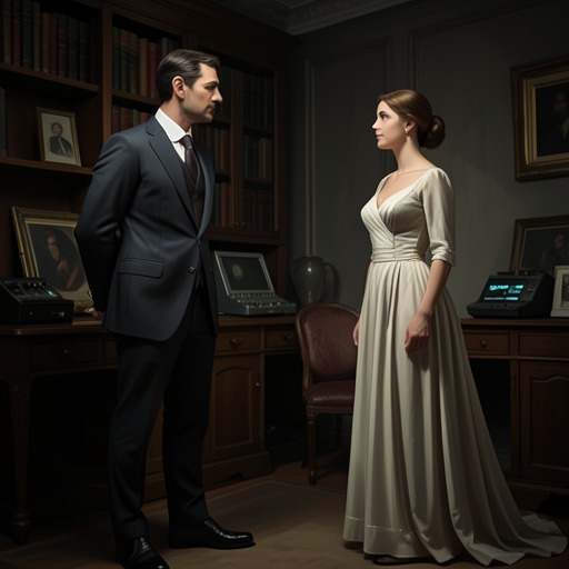 The Narrator’s Mother and Albertine from "In Search of Lost Time". The mother’s concern about Albertine challenges the narrator’s attachment, but her restrained advice inadvertently deepens his sense that he must make the…