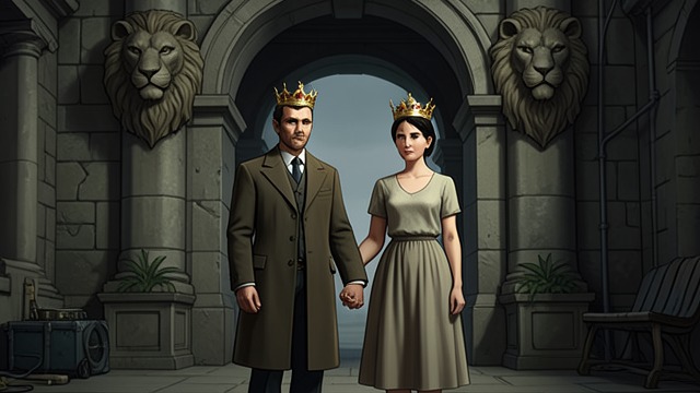 The Founders’ Legacy from "The Magician's Nephew". The Founders’ Legacy Names and responsibilities The Cabby becomes Frank, and Nellie becomes Helen, as they receive their crowns.