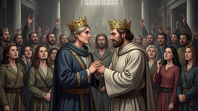Coronation Together from "The Magician's Nephew". Coronation Together A public partnership Frank and Helen are crowned in front of Narnia’s creatures.