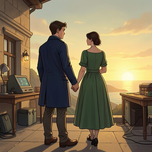 Frank and Helen’s Royal Destiny from "The Magician's Nephew". This flow follows Frank and Helen from accidental arrival to a partnership founded on practical service and shared rule.