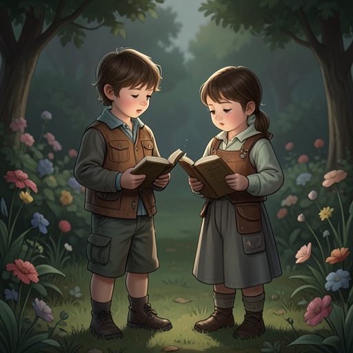 Polly and Digory’s Partnership from "The Magician's Nephew". This flow traces how the children’s wary acquaintance becomes a friendship built through danger, disagreement, and repair.