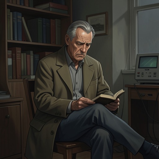Andrew Ketterley’s Decline from "The Magician's Nephew". This flow traces Andrew’s transformation from self-appointed magician to frightened captive and, eventually, a less selfish old man.