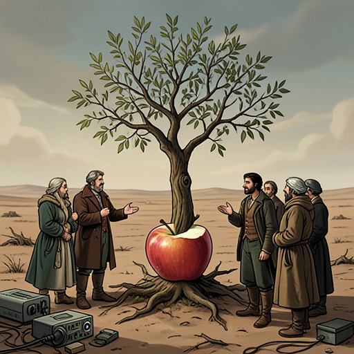 The Founding of Narnia from "The Magician's Nephew". This flow traces Narnia from a barren beginning through its creation, first inhabitants, and founding government.