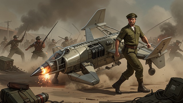 A Risky Attempt to Control It from "Blackwater". The Drone Draws Fire A Remote Command Plan Blackwater’s crew explains that an Orbit Patrol inspection code may let Roland redirect the drone without towing it.