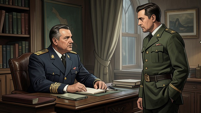 Marcell’s Record Reassessed from "Blackwater". Ability Beyond Seniority The Doubt Raised Hartmann questions why Marcell has received command despite an unremarkable service record.