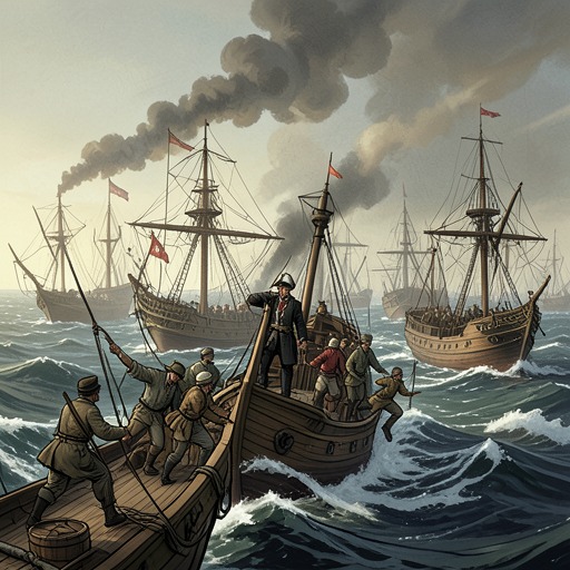 Promise Under Siege from "Blackwater". This thread traces the connected military and civilian crises that make the Gulf of Promise a contested battlefield rather than a single fleet engagement.