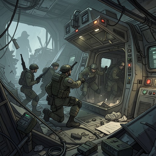 The Green Ghoul’s Operation from "Blackwater". This thread traces Rocco Swift’s operations from the main fleet battle to the transport search, where an intelligence assignment and a new opponent complicate…
